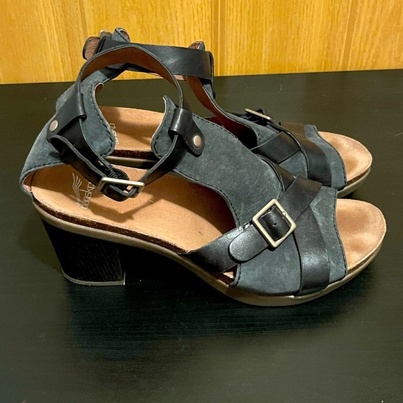 Dansko® Dominique Open-Toe Clogs - Picture 1 of 16